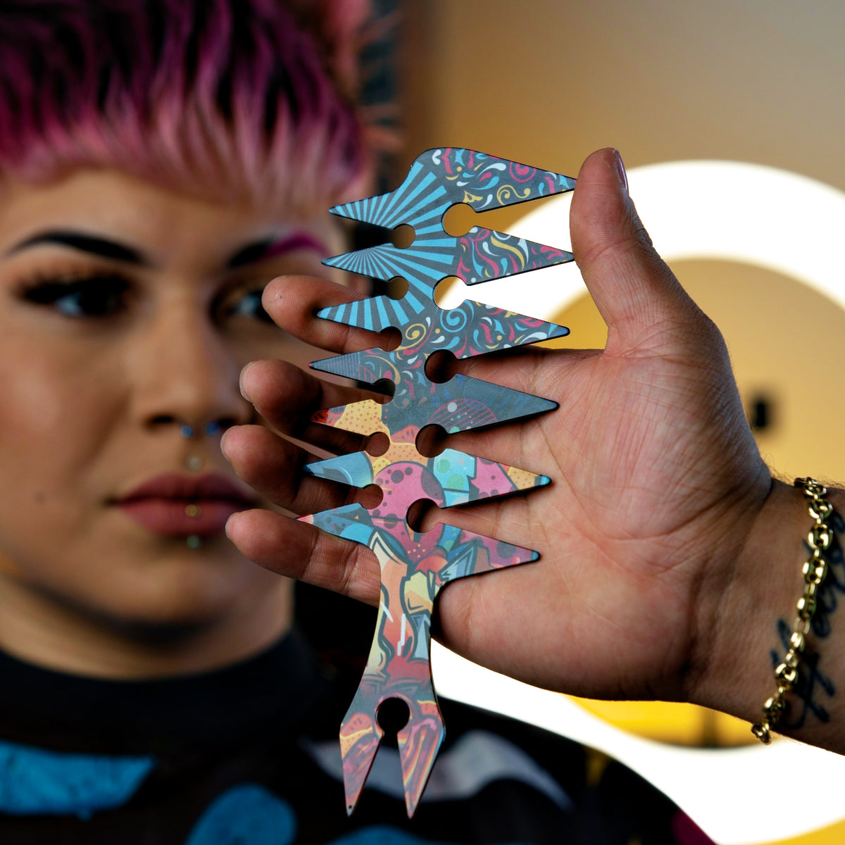 Rubi 74942 Stainless Comb - 28 Cm. (12 X 12