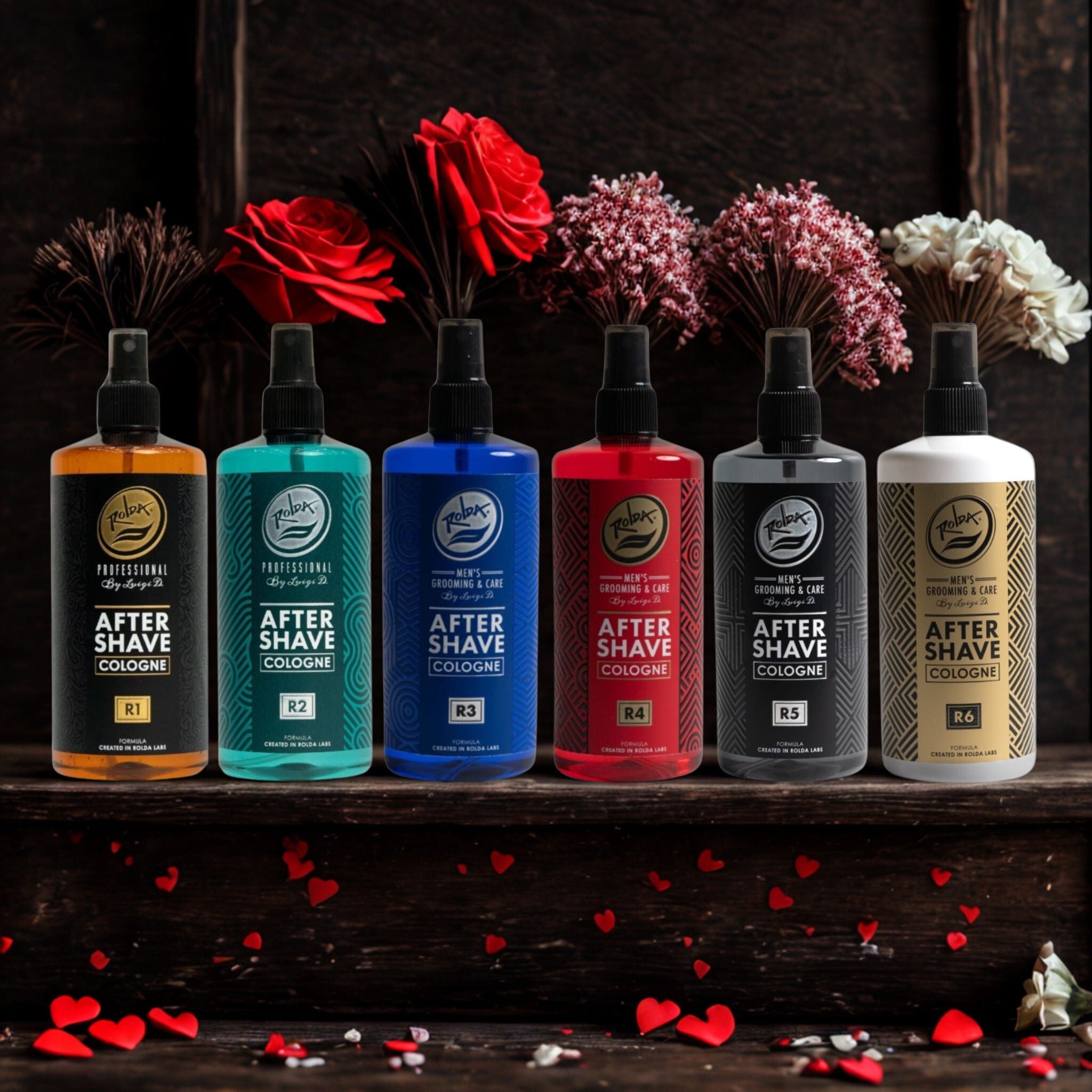 6-Pack R Collection After Shave Cologne Bundle – Rolda Cosmetics
