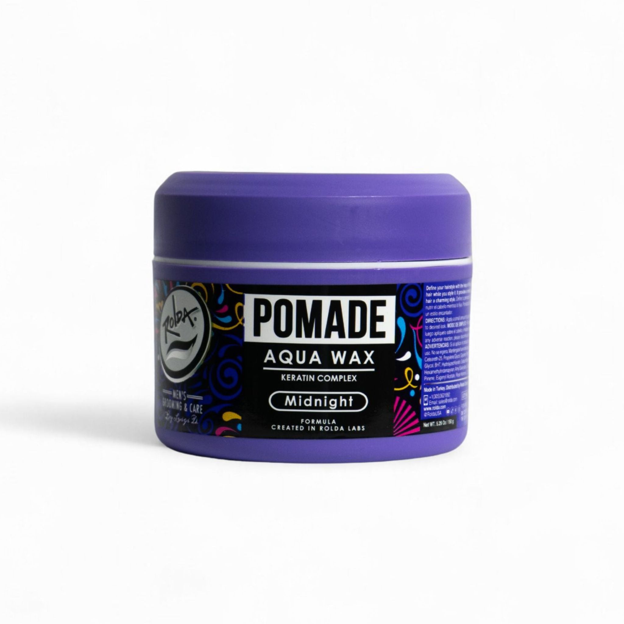 Buy the Midnight Hair Pomade – Rolda Cosmetics - Mens Grooming & Care